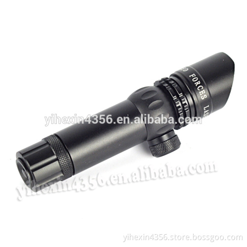 650nm Red Laser Designator Flashlight for Gun Hunting with Long Beam